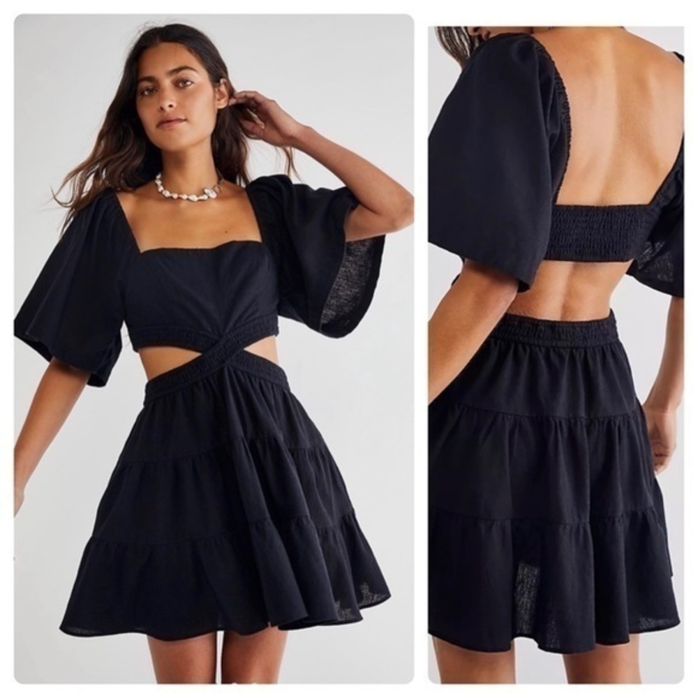 Free People Cross Of Sunlight Mini Endless Summer Dress XS